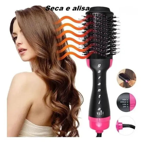 Transforma tu Cabello con el Combo Perfecto: Plancha de Keratina + Cepillo Secador para un Estilo Impecable!