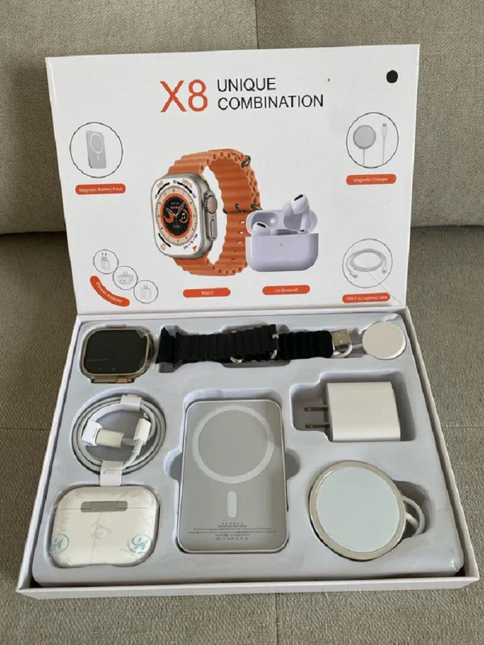 Smartwatch Ultra 8 y Accesorios X8: Innovación y Estilo para tu Día a Día