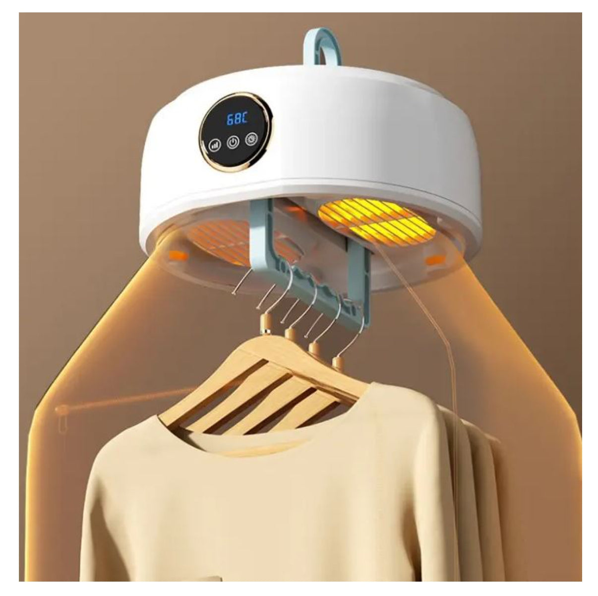 🧺 Secadora de ropa portátil 💨