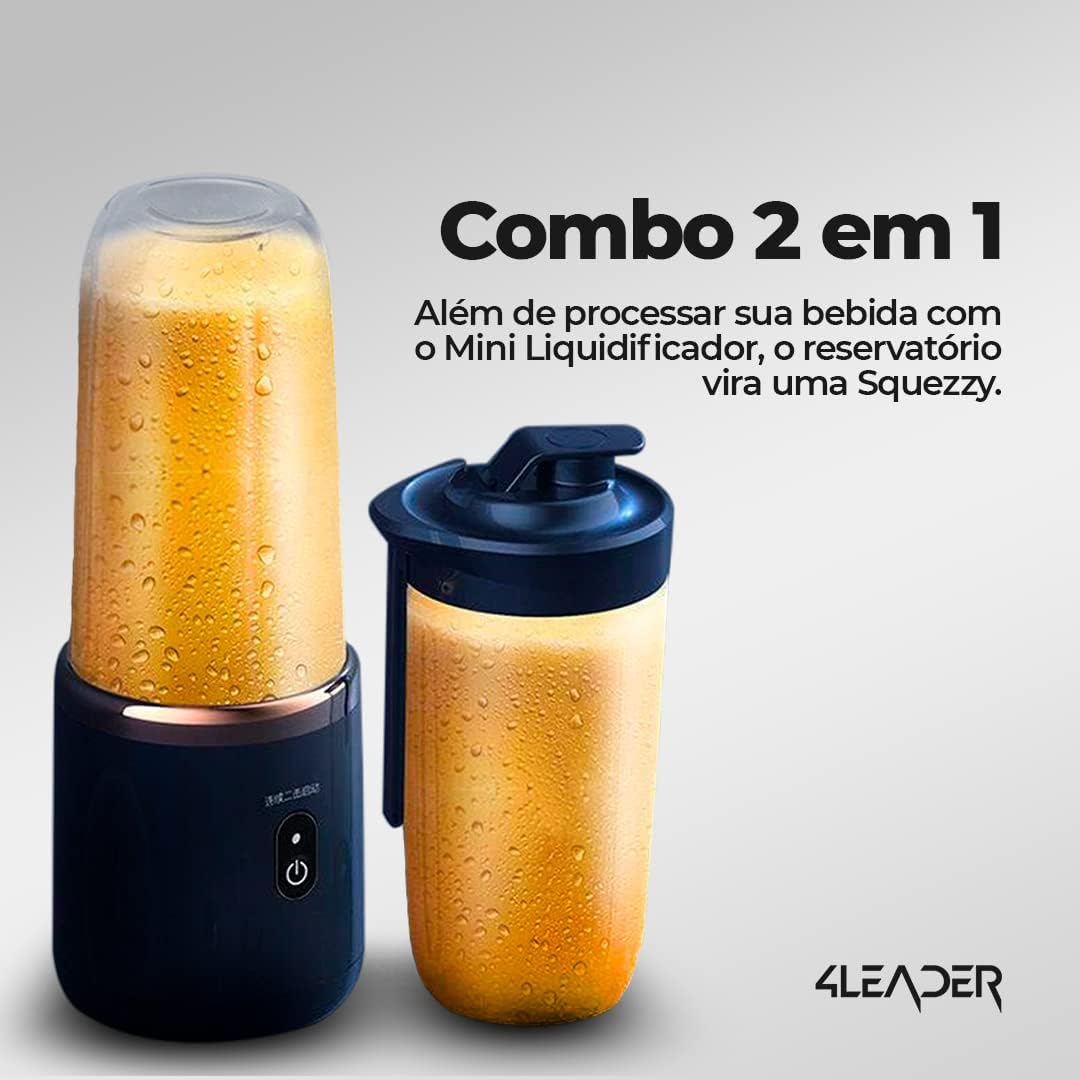 Prepara Tus Batidos en Cualquier Lugar con la Licuadora Recargable USB Taza Personal!