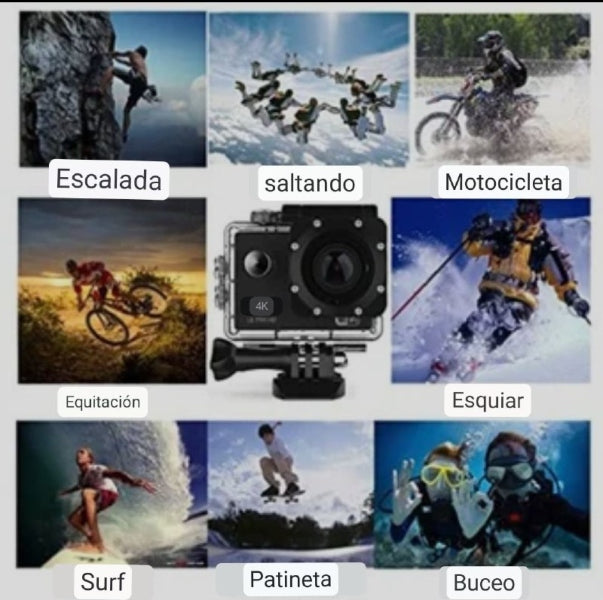 "Captura Cada Momento en Ultra Alta Definición: Cámara GoPro 4K"