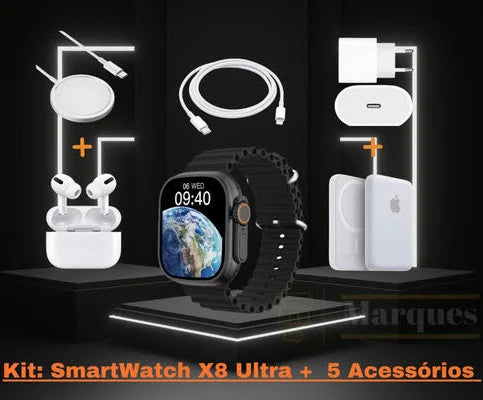 Smartwatch Ultra 8 y Accesorios X8: Innovación y Estilo para tu Día a Día