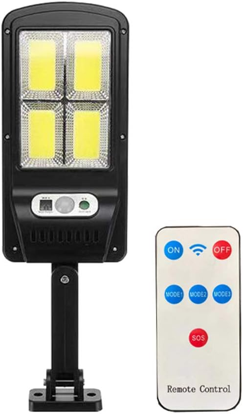 Ilumina tu Hogar de Forma Eficiente y Ecológica con la Lámpara Panel Solar con Sensor y Control !