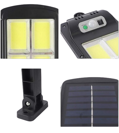 Ilumina tu Hogar de Forma Eficiente y Ecológica con la Lámpara Panel Solar con Sensor y Control !